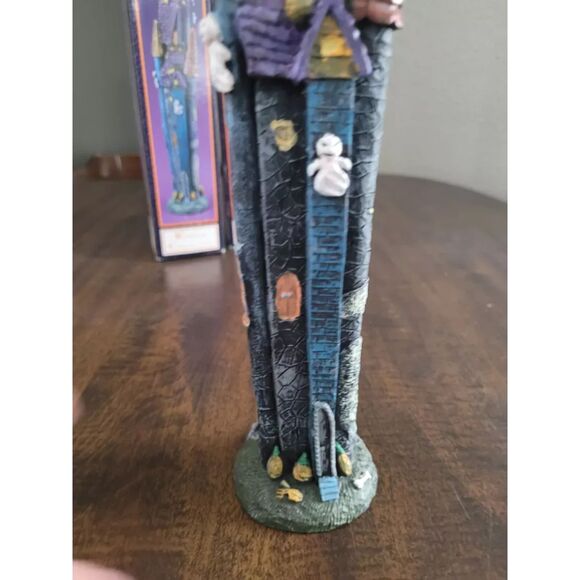 Windsor Collection Set of 2 Halloween Haunted House Tall 12"Collectibles w/Boxes - Picture 13 of 16
